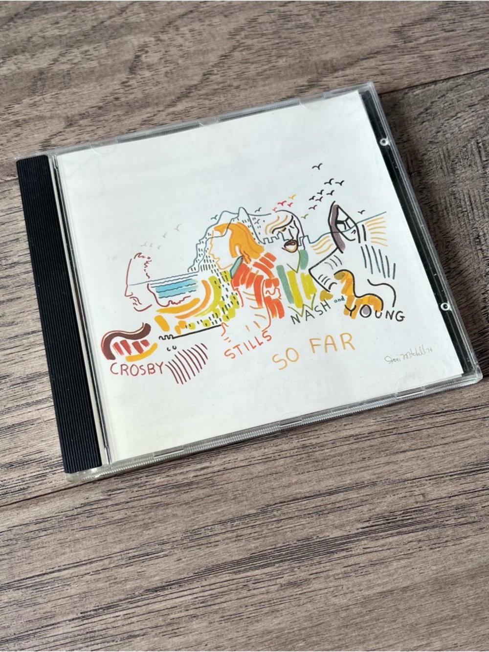 Crosby Stills Nash & Young "So Far" CD Jewel Case